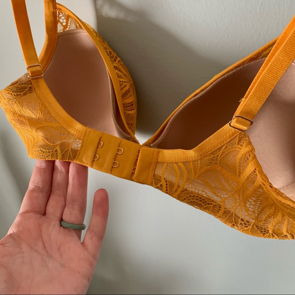 ❗️Sold❗️HOST PICK • ThirdLove • Lace Demi Bra • Sunflower - Picture 6 of 11